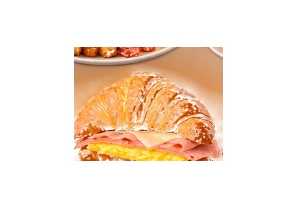 Imagen ilustrativa de Croassan Jamon Queso Huevo y Bacon